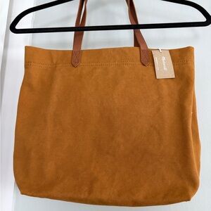 Madewell NWT Canvas Medium Transport Tote